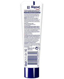 Tube de dentifrice Signal pour enfants, goût fraise, spécial dents de lait, 3-6 ans, protection contre les caries.