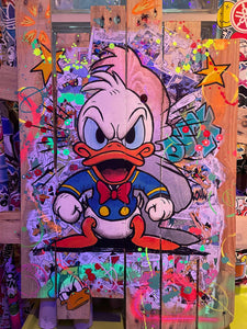 Tableau Pop Art Bébé Donald - Novela Global