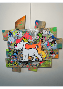 Tableau Pop Art Milou