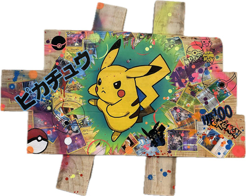 Tableau Pop ART POKEMON PIKACHU - Novela Global