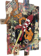 Charger l&#39;image dans la galerie, Tableau POP Art Tintin, on a marché sur la lune - Novela Global
