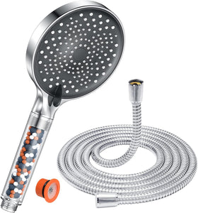 Pomme de douche SPA2 économique et filtrante avec flexible inox