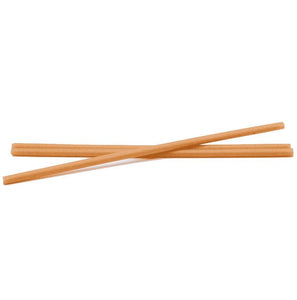 Paille bagasse |21cmØ6mm |Ne ramollit pas |Made In France | 1000p