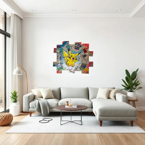 Tableau Pop Art Pikachu